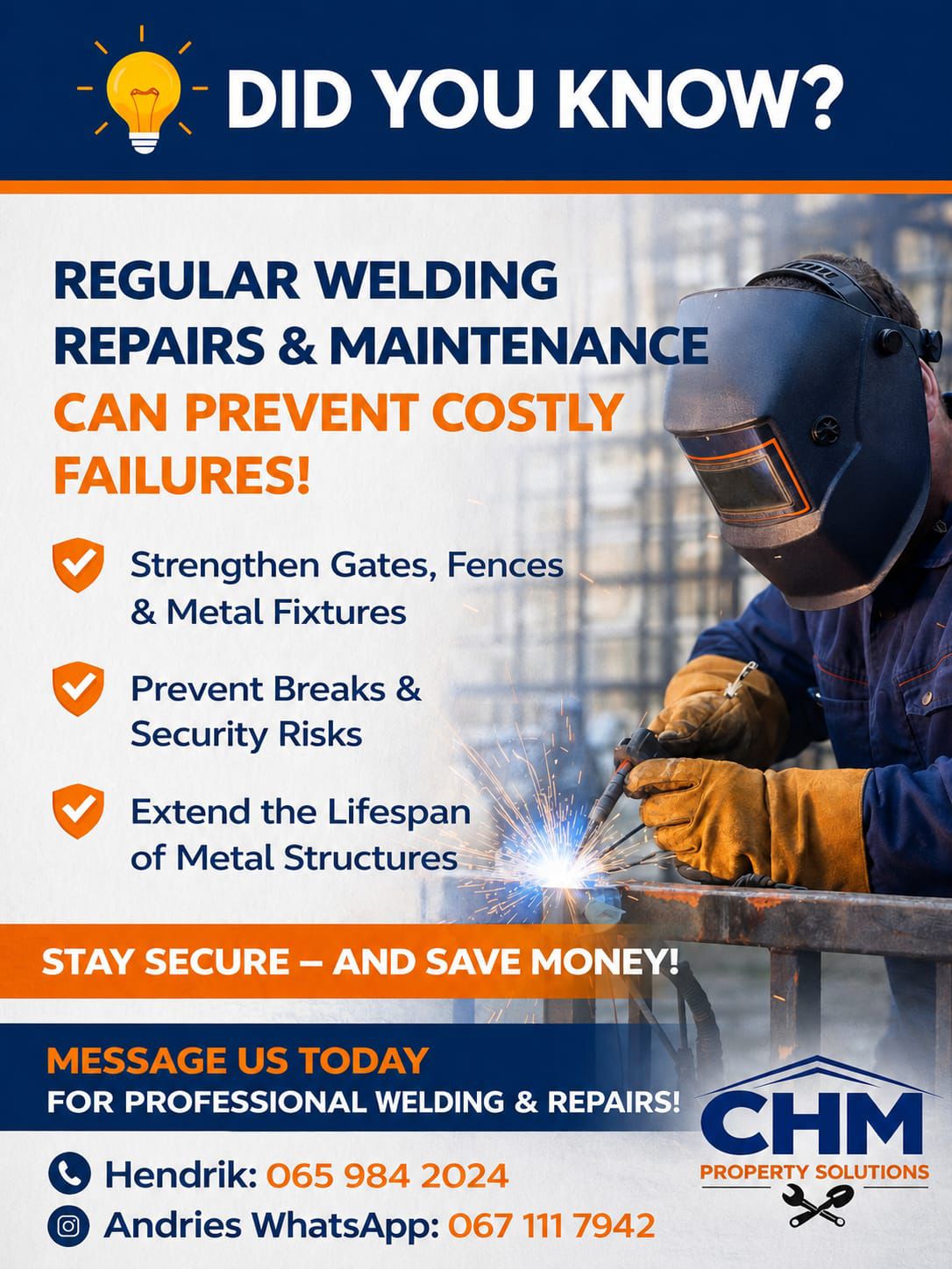 Welding and metal fabrication